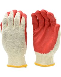 10 Pairs, Half Coated Work Gloves With High Quality Cotton & Polyester