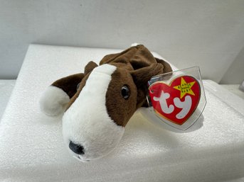 Ty Beanie Original Baby NEW Ty Beanie Baby - BRUNO The Dog