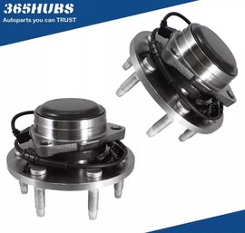 2x Front Wheel Bearing Hub Assembly For 2000-2006 GMC Yukon & Yukon XL 1500 RWD