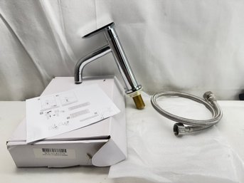 One Hole, One Hand Bathroom Faucet.