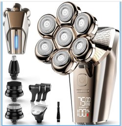 Hexus Head Shavers For Bald Men, Detachable Head Shaver Dry/Wet