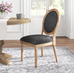 French Style Dining Room Chair In Black