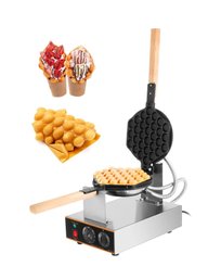 Commercial Bubble Waffle Maker.