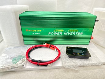 5000W Remaster Power Inverter With Wireless Status Remote Control