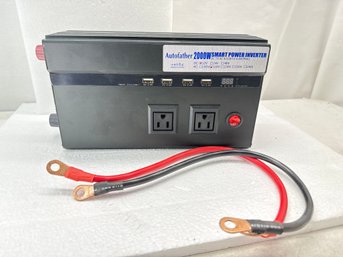 Autofather 2000W Smart Power Inverter DC To AC  & USB