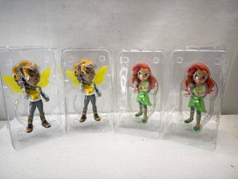 4 Pack Funko Rock Candy Vinyl Collectible DC Super Hero Girls