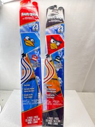 (Set Of 2) 23 Inch Large Angry Birds Nylon Diamond Kite