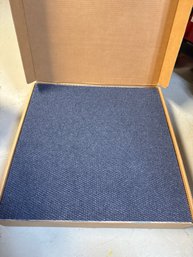 15 Piece Carpet Tile Stick-one 24x24 Dark Navy Blue