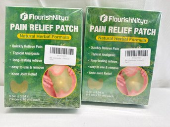4 Pack 60 Patches Total Count Pain Relief Patches