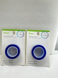2 Piece Cricut Heat Resistant Tape .75in X 52 Ft