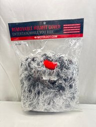 Moto Loot Helmet Cover For Motorcycle Helmet, Evil Rabbit