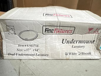 Fine Fixtures 17 X 14 Undermount Sink White
