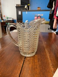 Vintage Crystal Pitcher