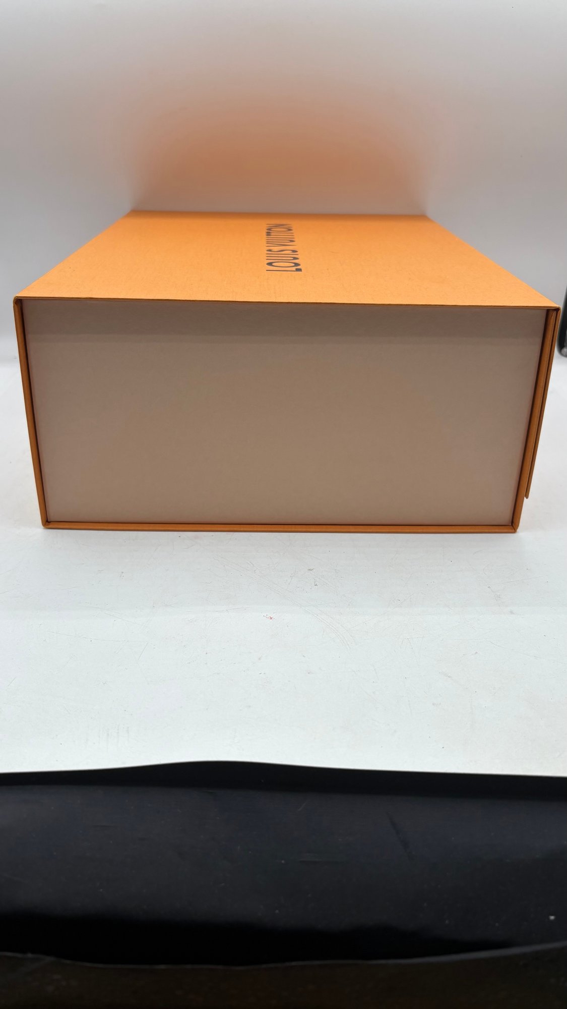Authentic Louis Vuitton Empty Shoe Box Classic Orange Packaging #4885 ...