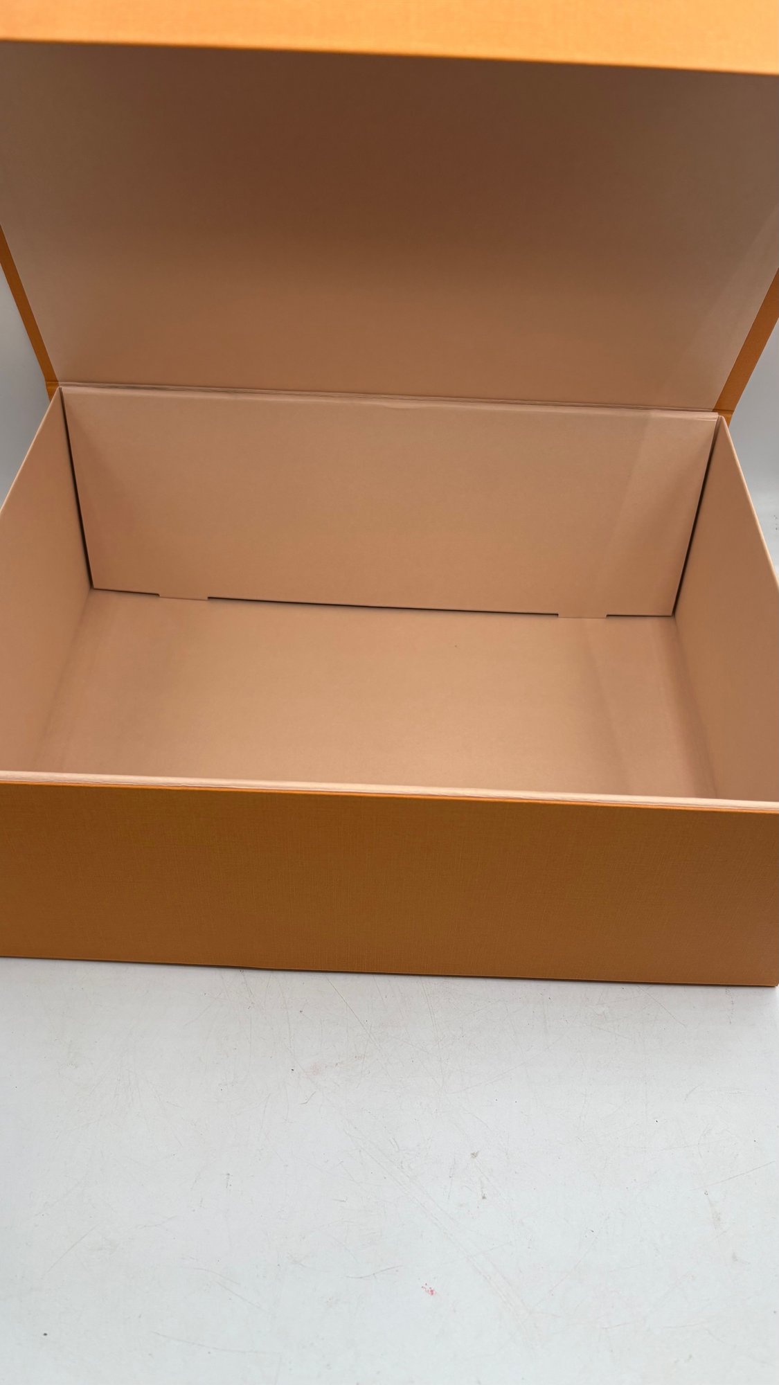 Authentic Louis Vuitton Empty Shoe Box Classic Orange Packaging #4885 ...