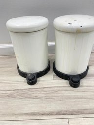 Set Of 2- Toftan Dustbin Mini Waste Bin With Lid