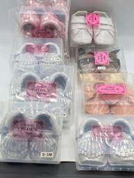 Lot Of 12 Chloe K Of New York Pre Walker Princess  Shoes / Moccasins Assorted Sizes Lot 6