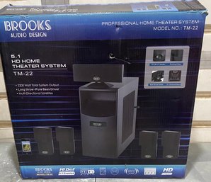 Brooks Audio Design 5.1 H D Home Theater System