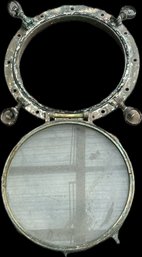 Authentic Vintage Solid Brass Ship Porthole  Approx. 20' Diameter