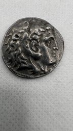 Ancient Greek Silver Tetradrachm  Reign Of Alexander The Great