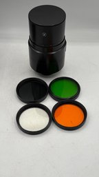 Soviet 500mm F/8 Mirror Telephoto Lens  Russian Reflex Lens  1977  With Original Case