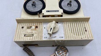 Vintage All Transistor Tape Recorder  Portable  Untested