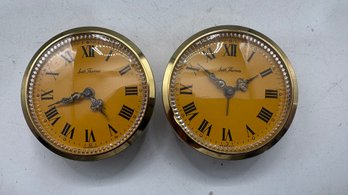 Set Of 2 Vintage Seth Thomas Alarm Clocks  Made In Germany (Working)
