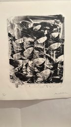 Signed Poul Man Limited Edition Black & White Art Print – 17/25