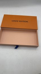 Authentic Louis Vuitton Empty Small Drawer Box  8' X ' X 4 1/8'