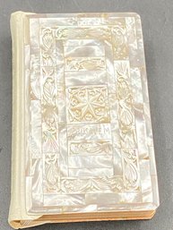 Judaica Jerusalem  Holy Bible Old & New Testaments Mother Of Pearl Cover