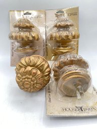 Set 0f 4 Classic Home Collection Finial For Wood Pole - Hand Cast - Hand Finished 1-2