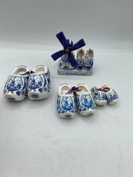 Set Of Vintage Holland Shoe Clogs Souvenir