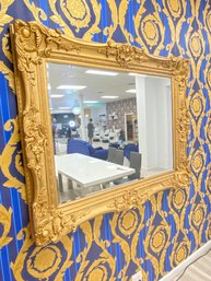 Large Royal Traditional MDF Wood  Wall Mirror