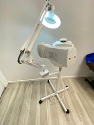 2-in-1 Facial Steamer, Hot Ionic Spraying Face Spa Machine Facial Steamer Humidifier Vaporizer