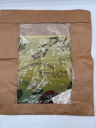 Edna Ron Hand-Painted Silk Bread/Challah Cover  New