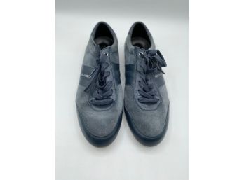 Dolce & Gabbana Mens Sneakers Size 8 Navy Blue Lace Up