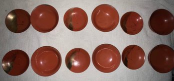 Red Lacquer Bowls