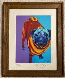 Signed Michelle Mardis Lithograph 195/300. 9.5 X 7.5