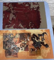 Two Prints 15 X 22, 12 X 24, 14 X 10 And 9 X 6