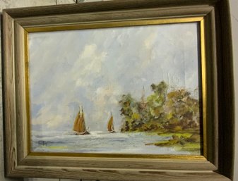 Oil On Canvas By Fred Hugo 12 X 16