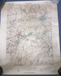 Map Of Massachusetts 26 X 22