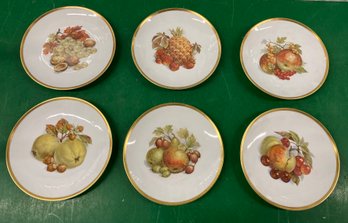 Assortment Of Six Decorative Plates Bavarian Germany