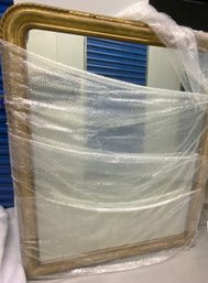 Large Gold Gilt Mirror 60 X 45