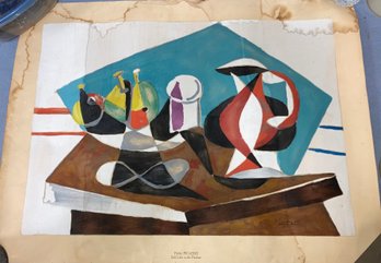 Picasso Painting Print  22 X 29