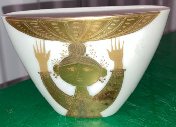 Mid Century Modern Rosenthal Quatre Coleurs Germany 4 Bowl Bjorn Wiinblad. 3.75 X 5 X 2