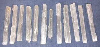 12 Selenite Crystals/Wands