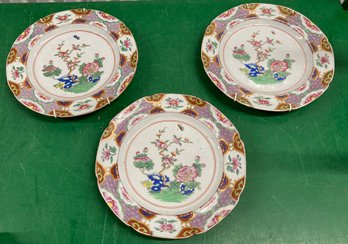 Lot Of Three Spode Plates