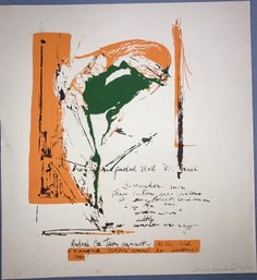 Print 1 Of 10 By Joanne Kerrihard Contemporary Artist 12 X 12