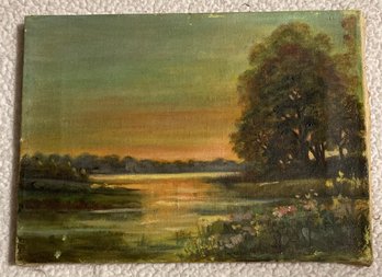 Oil On Canvas 10 X 14