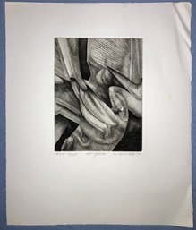 Artist Proof Print Bat Snack By O. J. Gillespie 77  13 X 11